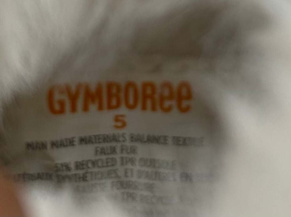 Gymboree Girls Chalet Glitter White Faux Fur Winter Boots Size 5 - Picture 5 of 5